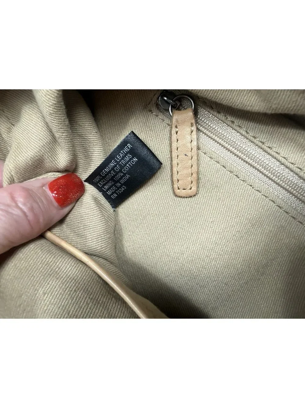 MADE IN INDIA genuine leather basketweave pattern Hobo handbag